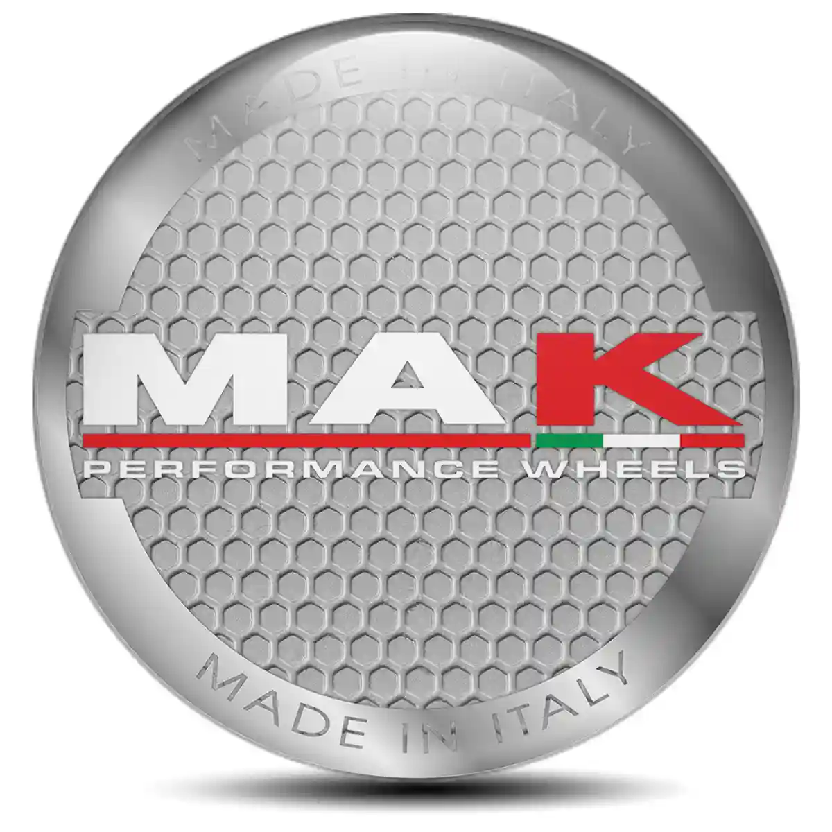 MAK Emblem Wheel Center Caps Sleek Style