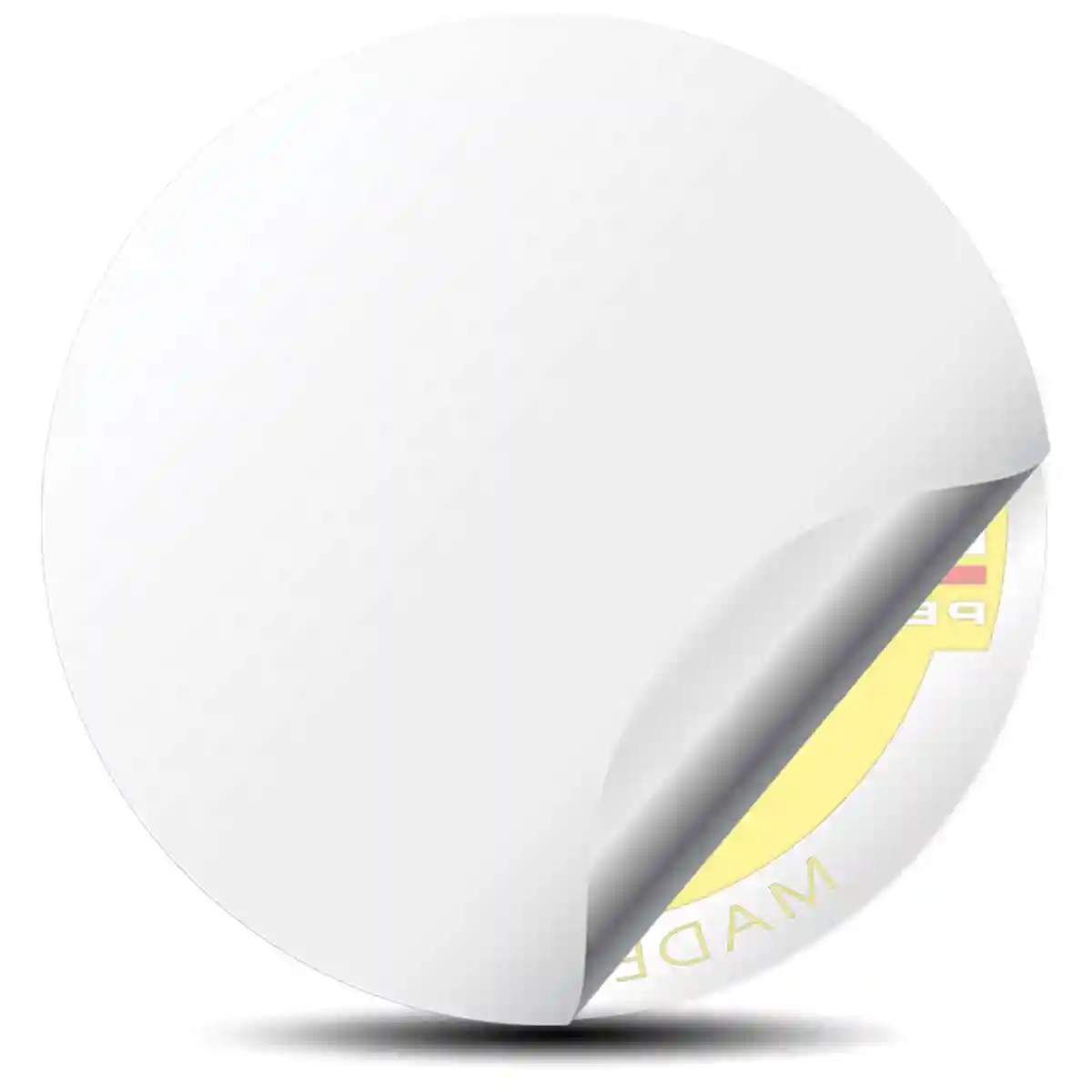 MAK Logo Silicone Sticker Sleek Style