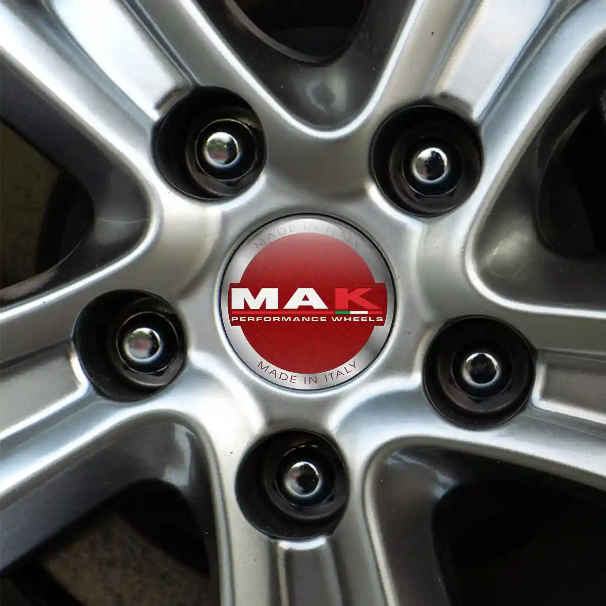 MAK Logo Sticker Sleek Style