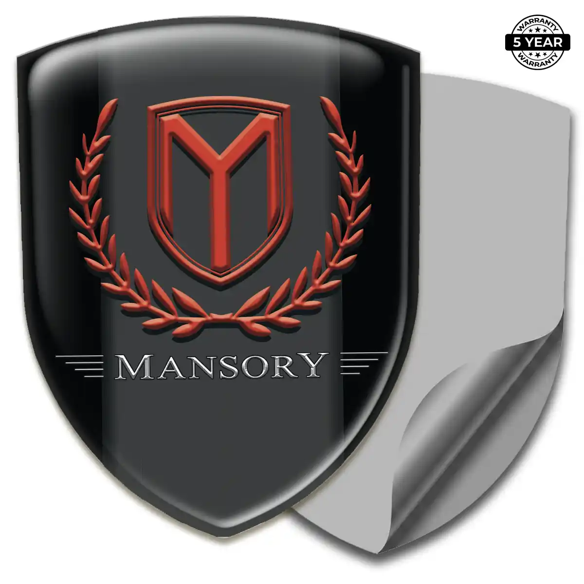 Mansory 3D Badge Sticker Deluxe Edition