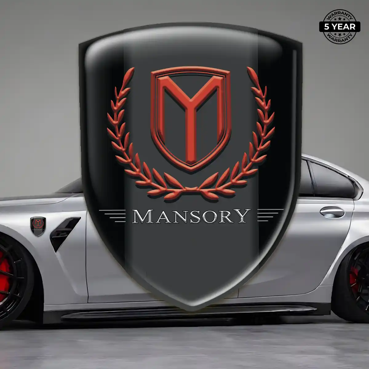Mansory 3D Badge Sticker Deluxe Edition