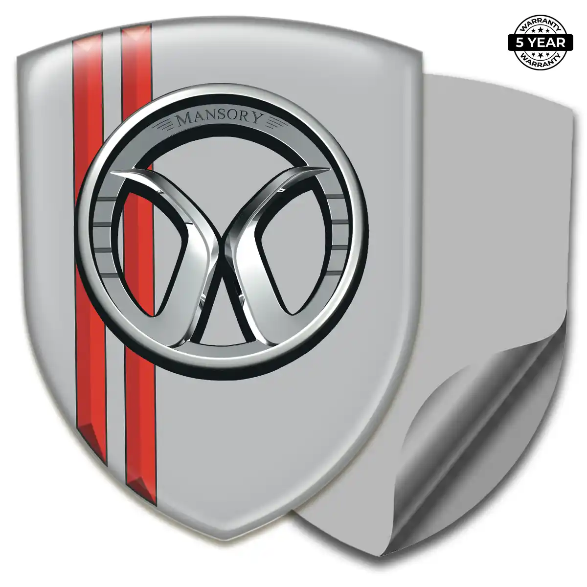 Mansory 3D Badge Sticker Elite Finish