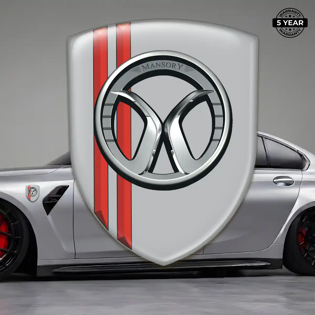 Mansory 3D Badge Sticker Elite Finish