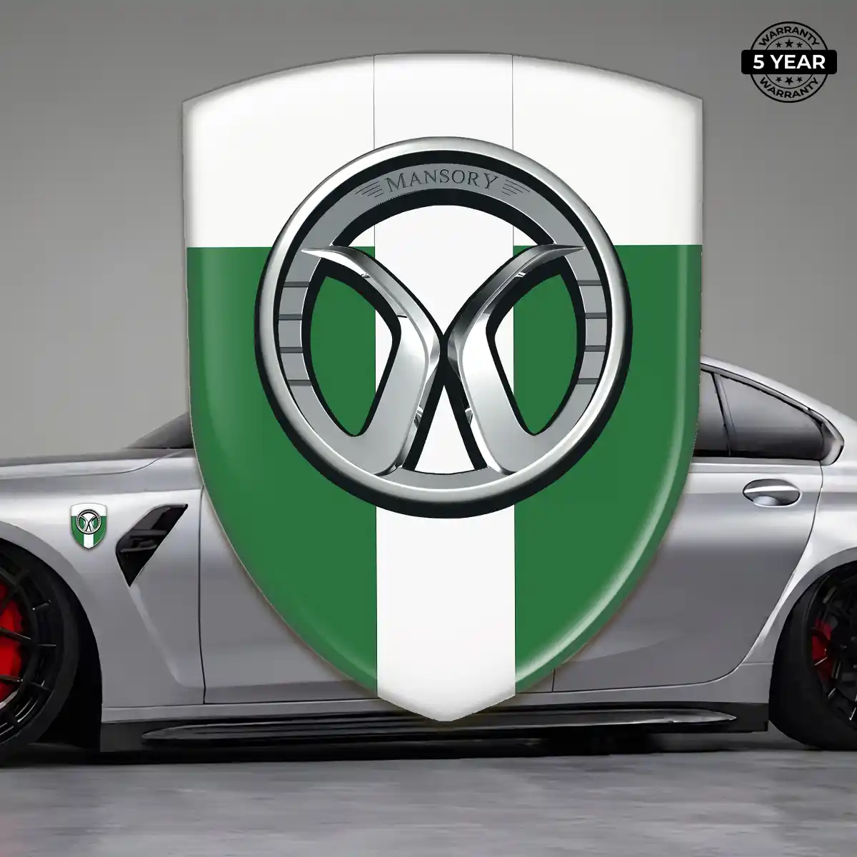 Mansory 3D Badge Sticker Premium Dome
