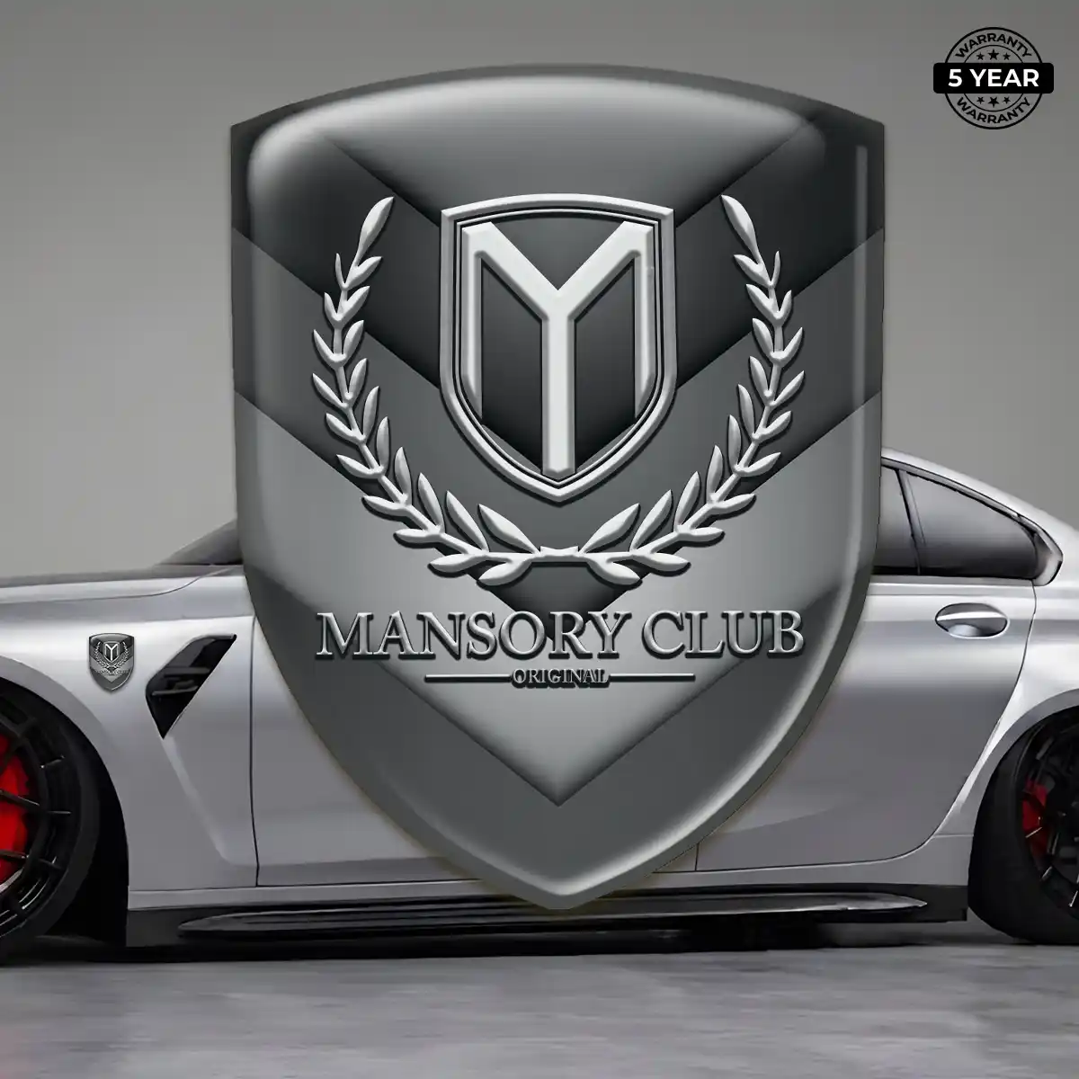 Mansory 3D Badge Sticker Prestige Line