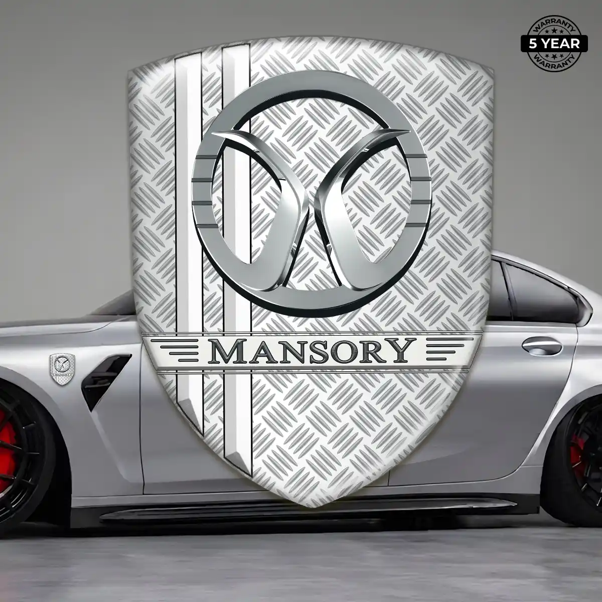 Mansory 3D Badge Sticker Refined Design