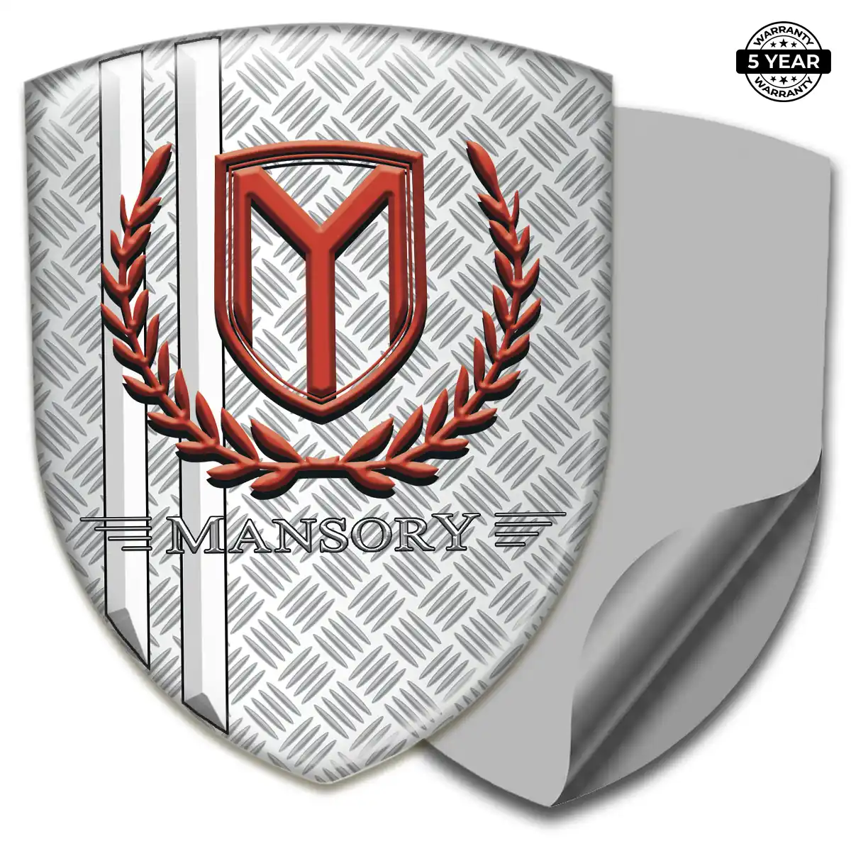 Mansory 3D Badge Sticker Resin Luxe
