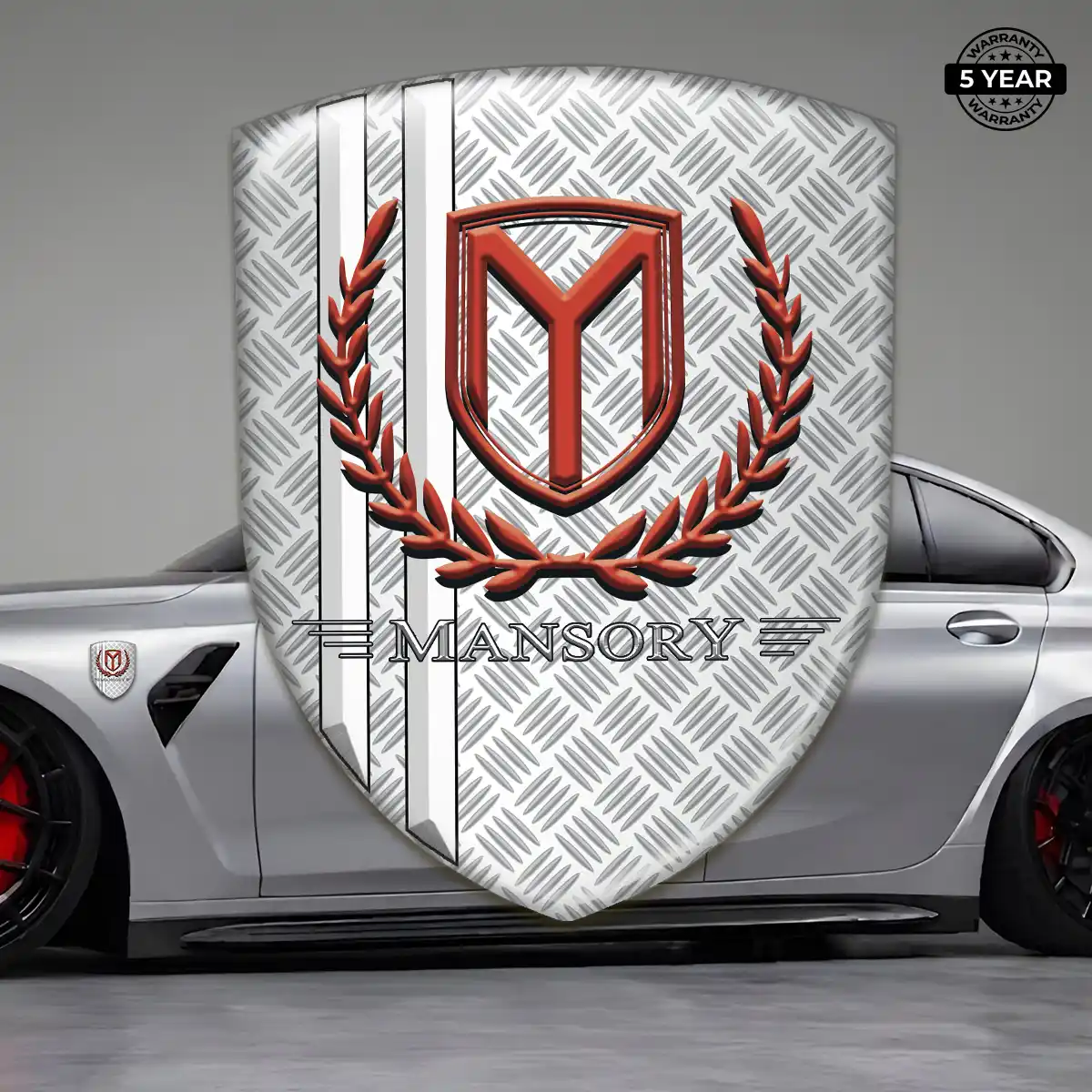 Mansory 3D Badge Sticker Resin Luxe