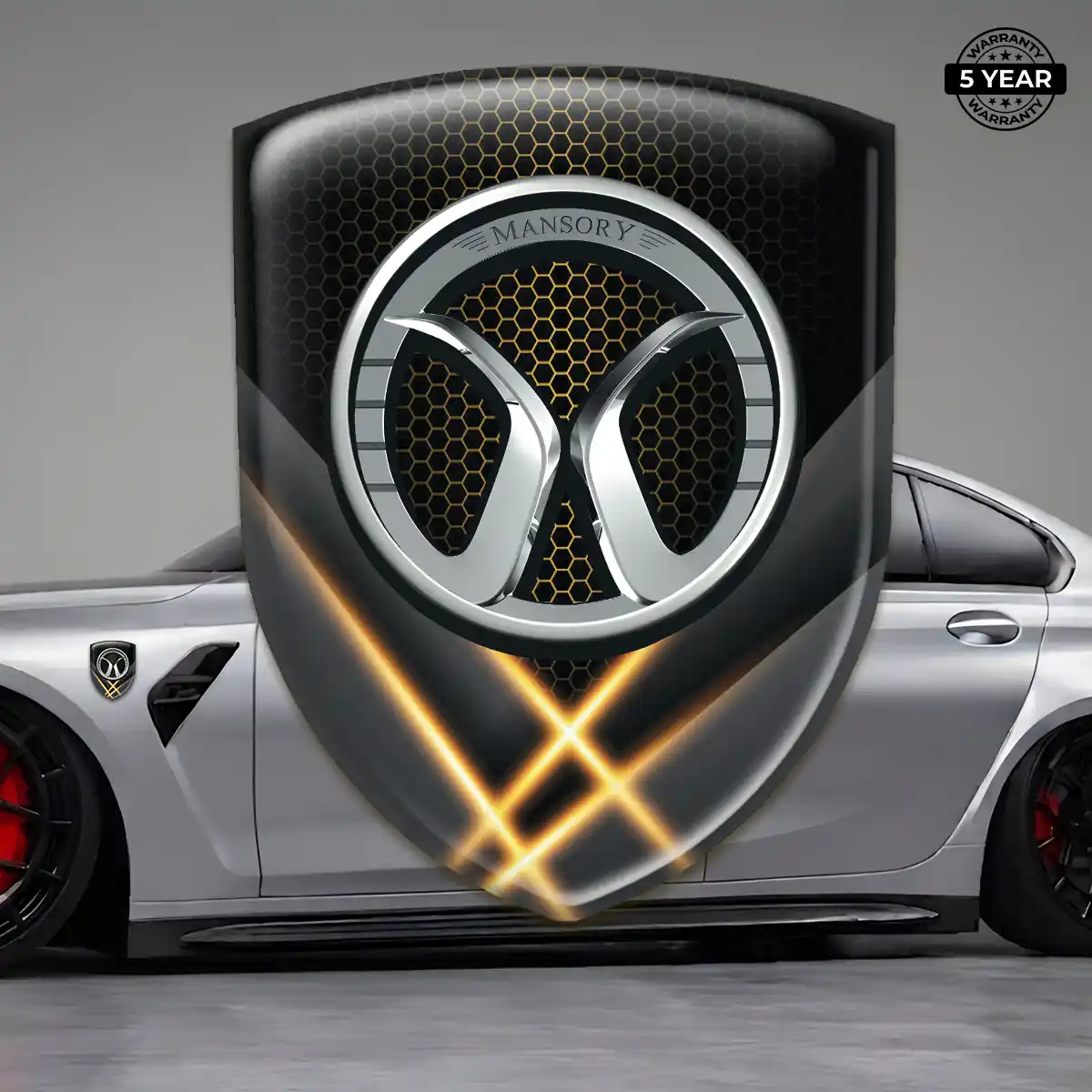 Mansory 3D Badge Sticker Signature Grade