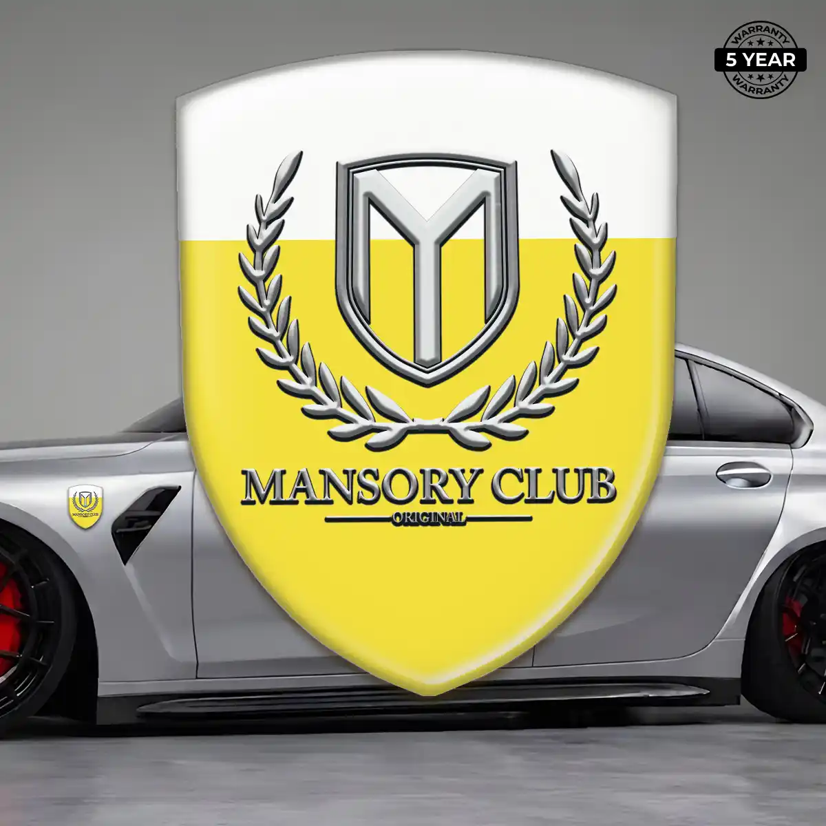 Mansory 3D Badge Sticker Sleek Style