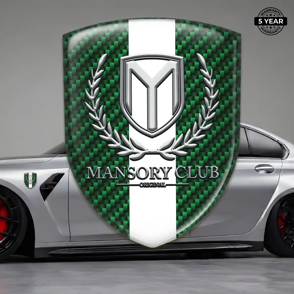 Mansory 3D Domed Sticker Deluxe Edition