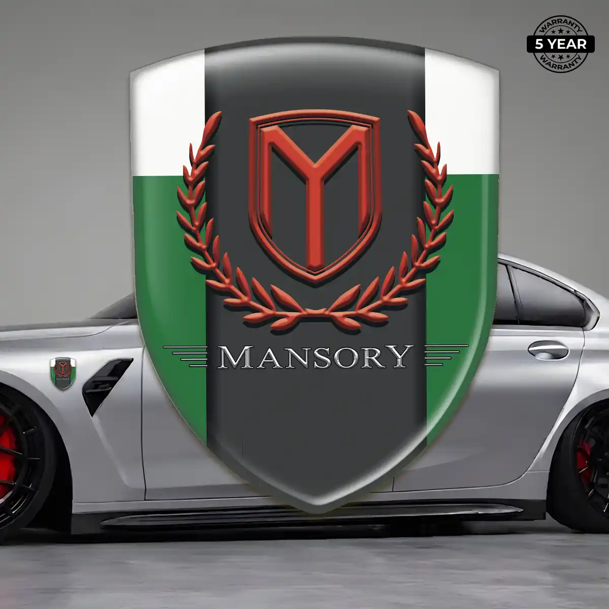 Mansory 3D Domed Sticker Opulent Line