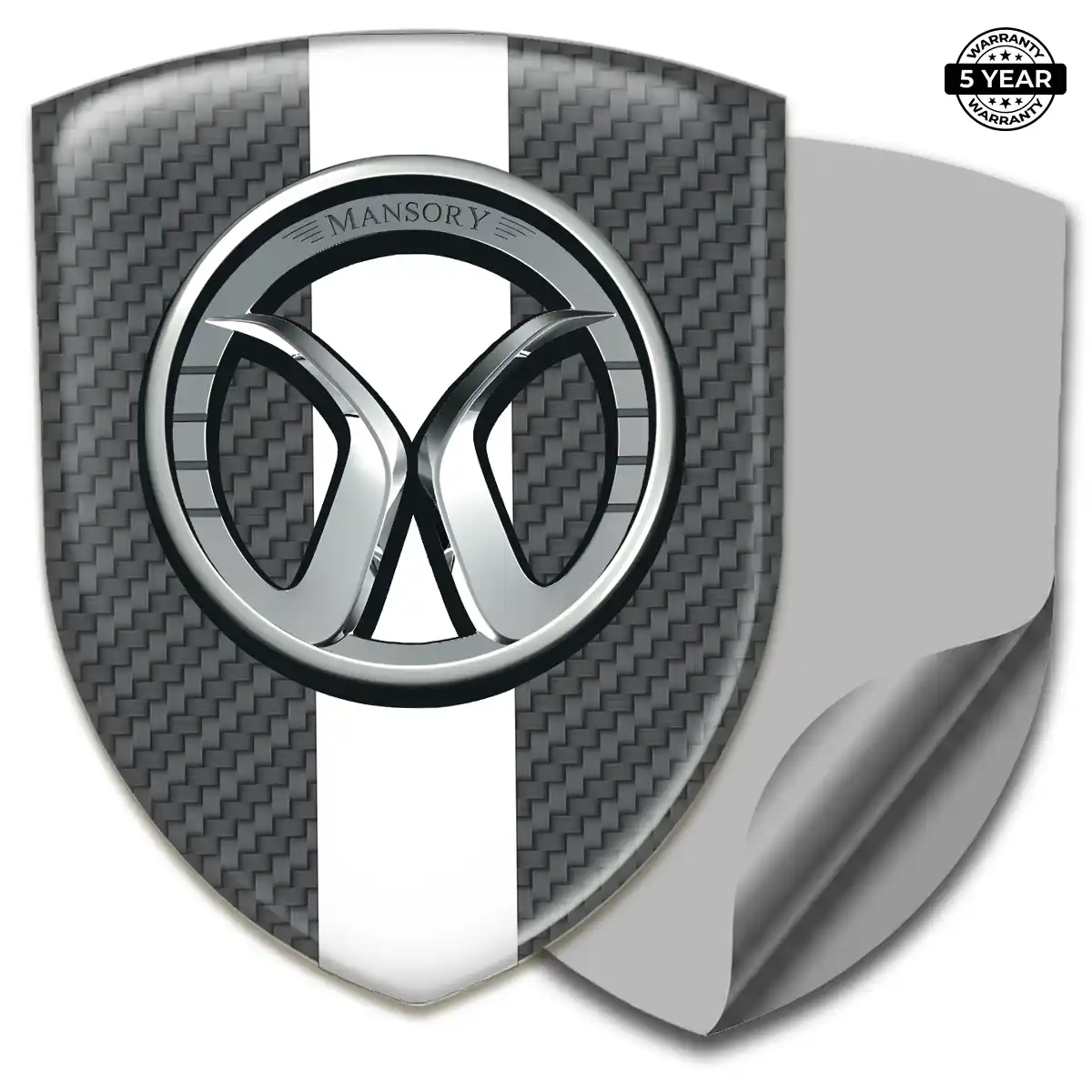 Mansory 3D Domed Sticker Premium Dome