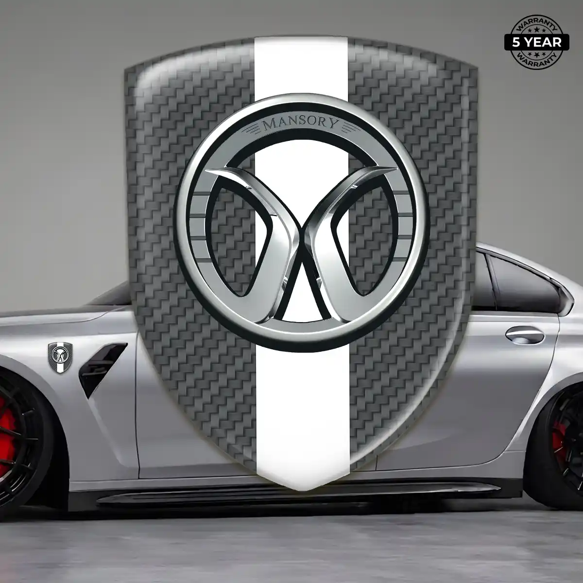 Mansory 3D Domed Sticker Premium Dome