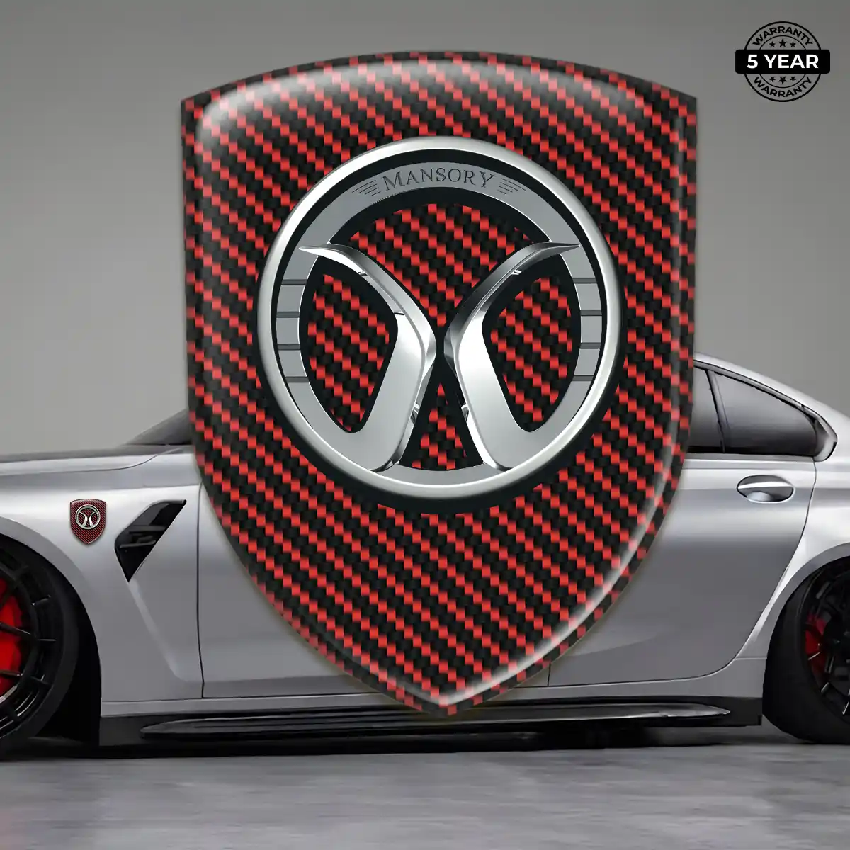 Mansory 3D Domed Sticker Refined Design