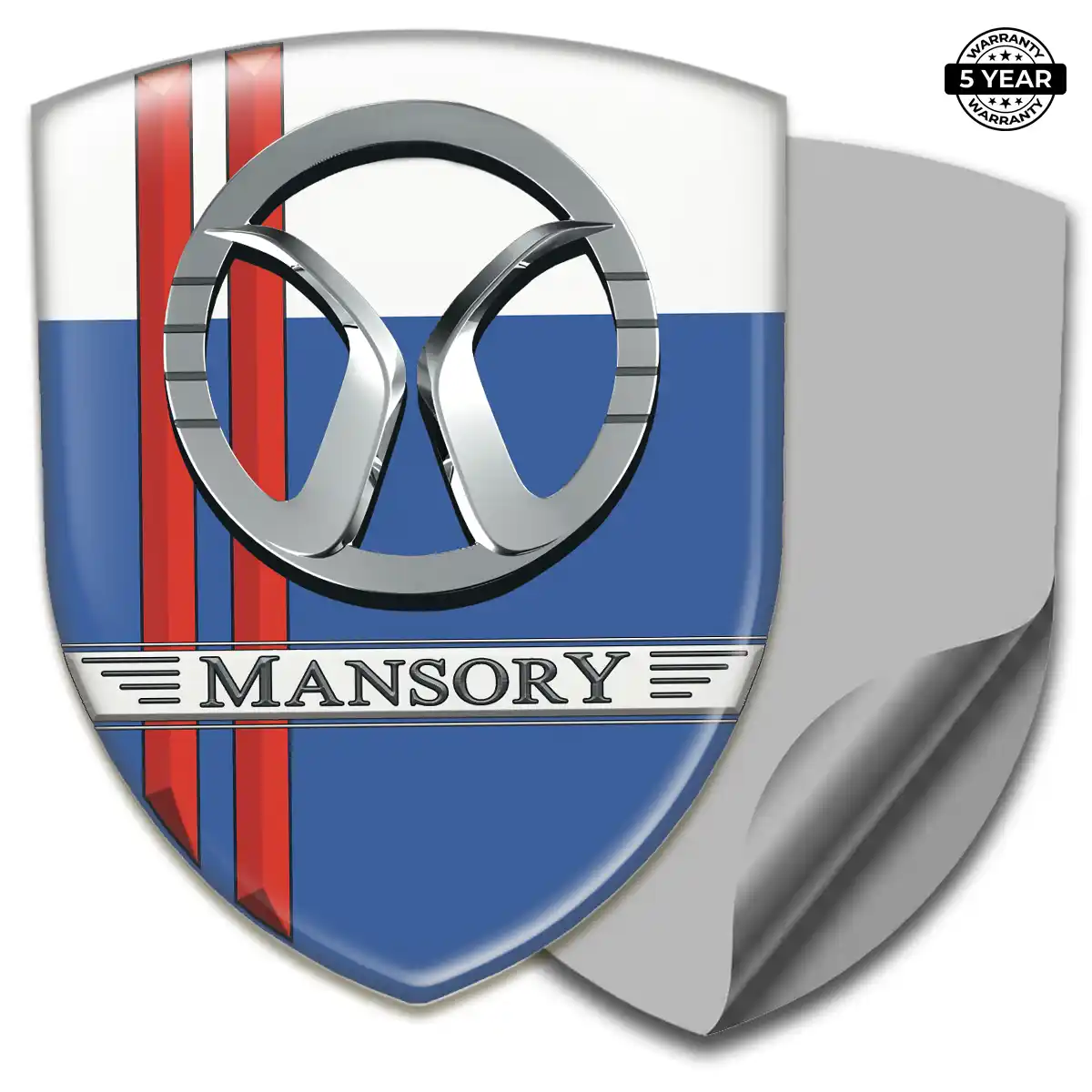 Mansory 3D Domed Sticker Resin Elite