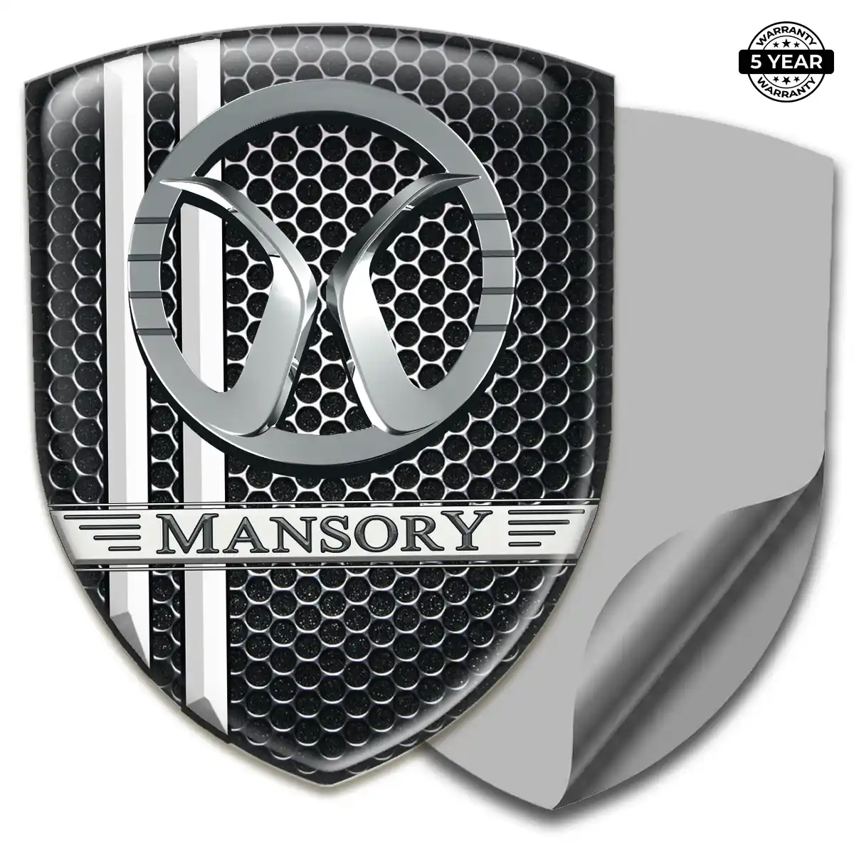 Mansory 3D Domed Sticker Resin Luxe