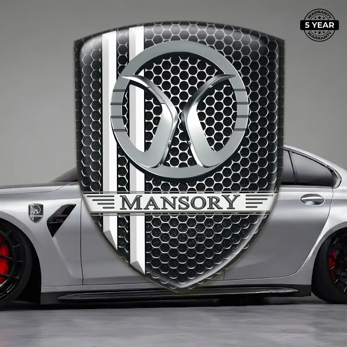 Mansory 3D Domed Sticker Resin Luxe