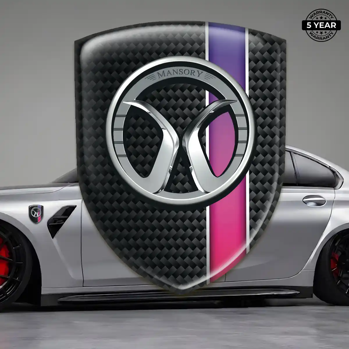 Mansory 3D Domed Sticker Signature Grade