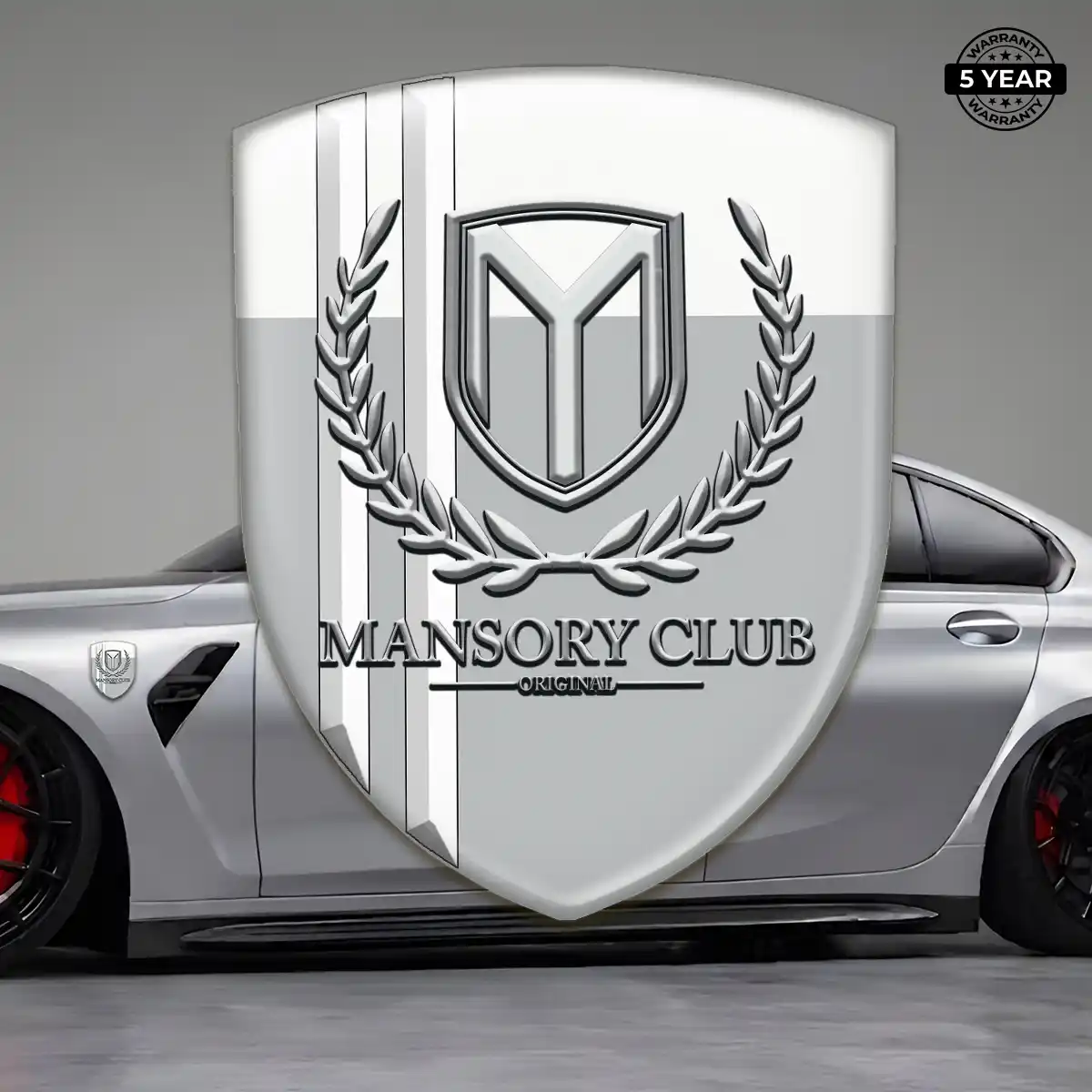 Mansory 3D Emblem Sticker Deluxe Edition