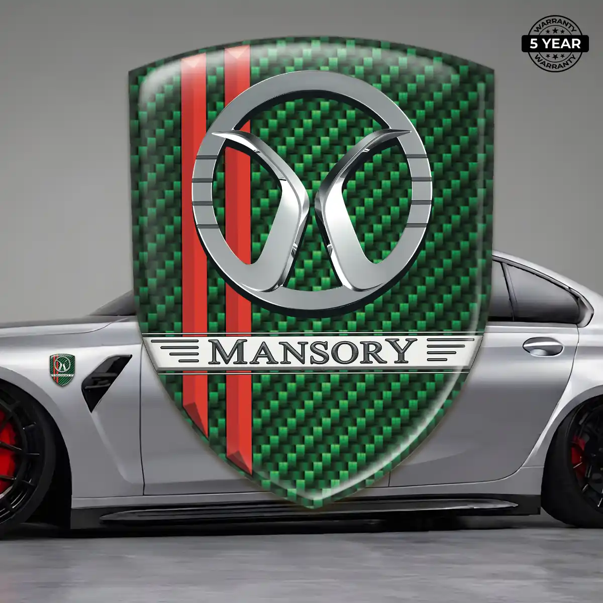 Mansory 3D Emblem Sticker Elite Edition