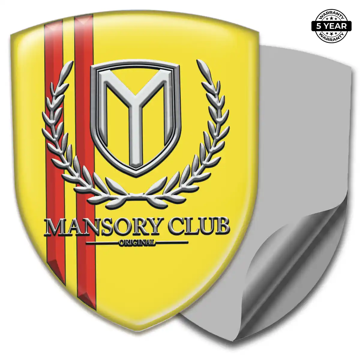 Mansory 3D Emblem Sticker Elite Finish