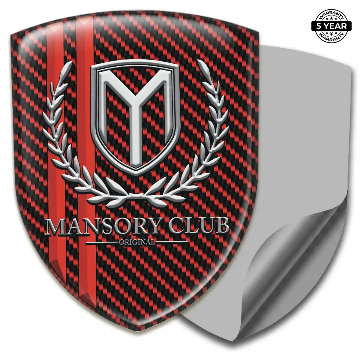 Mansory 3D Emblem Sticker Exclusive Series