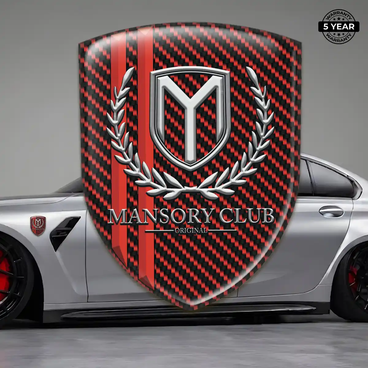Mansory 3D Emblem Sticker Exclusive Series