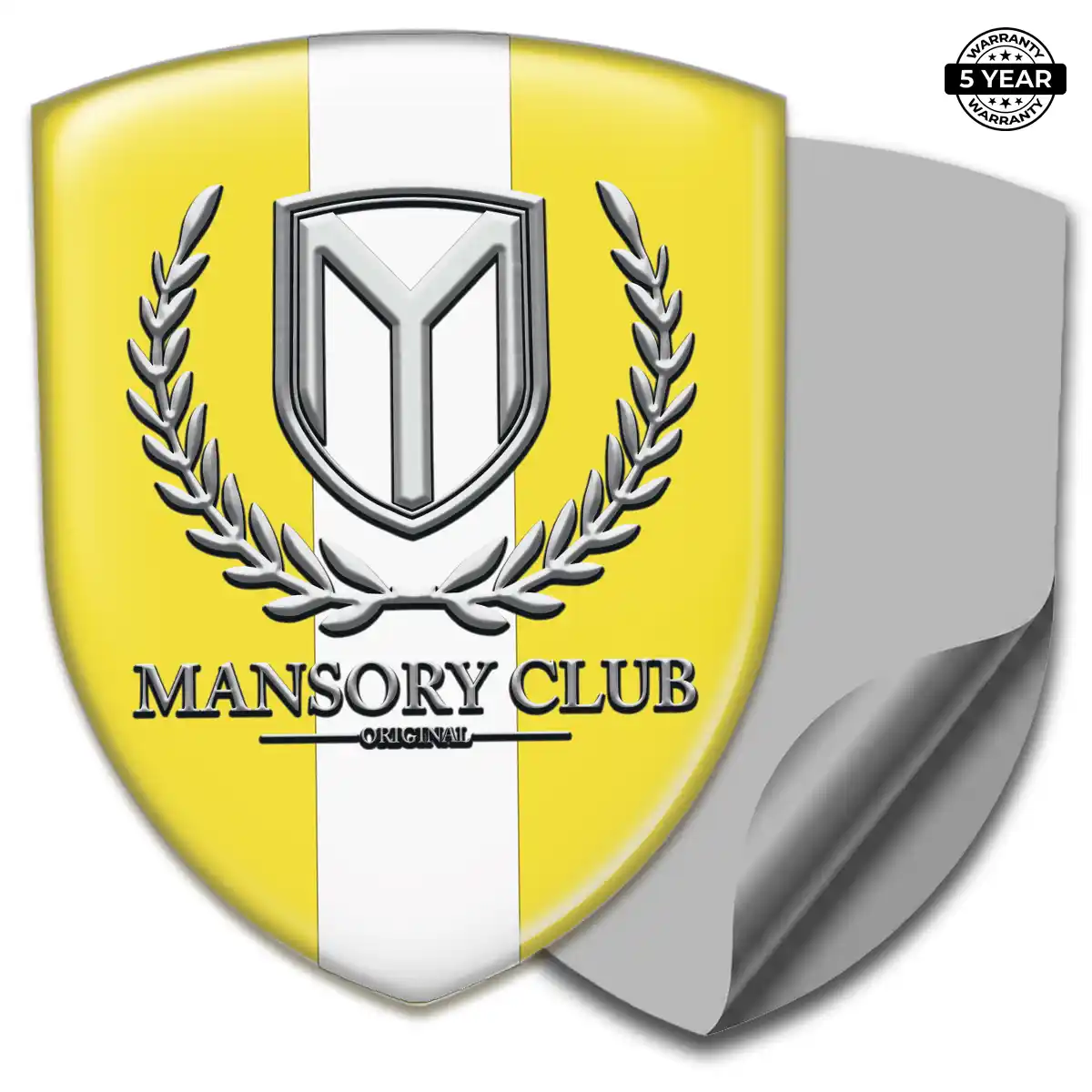 Mansory 3D Emblem Sticker Prestige Line