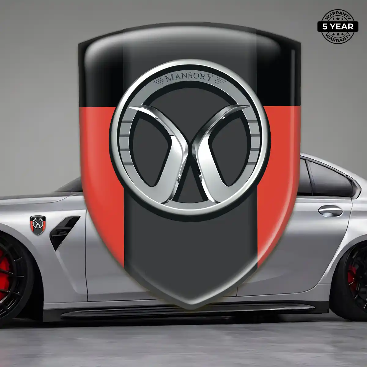 Mansory 3D Emblem Sticker Refined Design