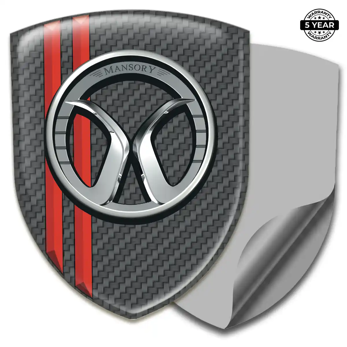 Mansory 3D Emblem Sticker Superior Craft