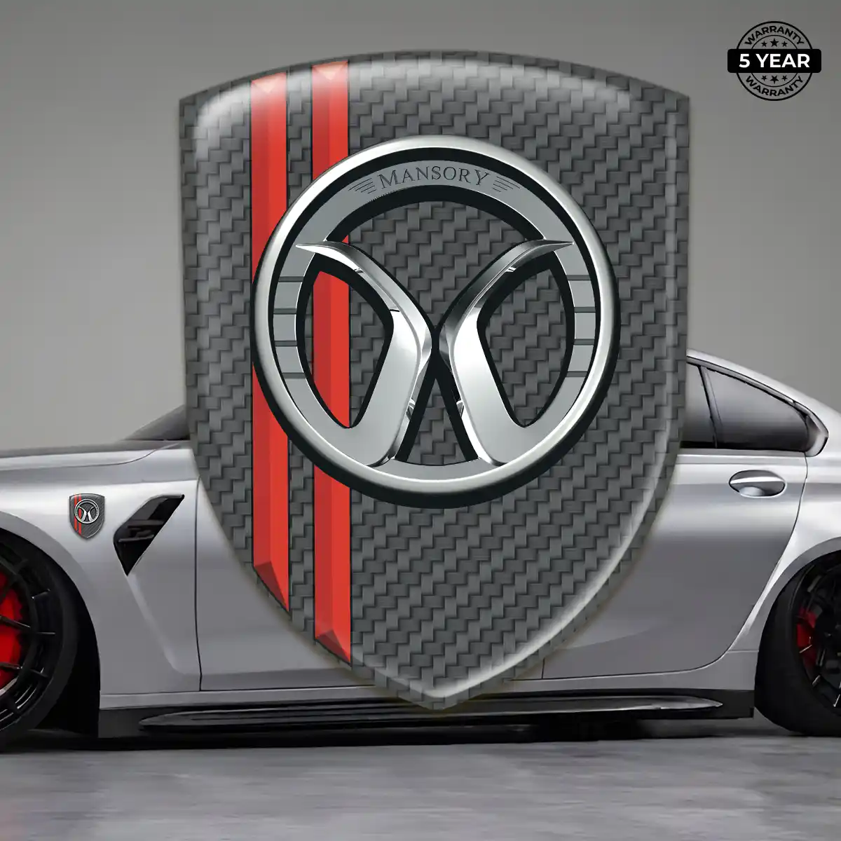 Mansory 3D Emblem Sticker Superior Craft