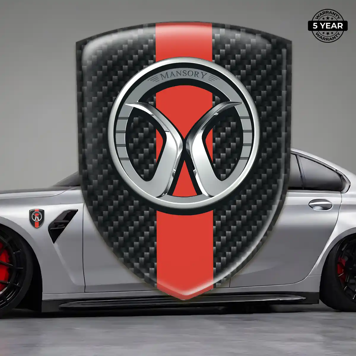 Mansory 3D Gel Sticker Elite Finish