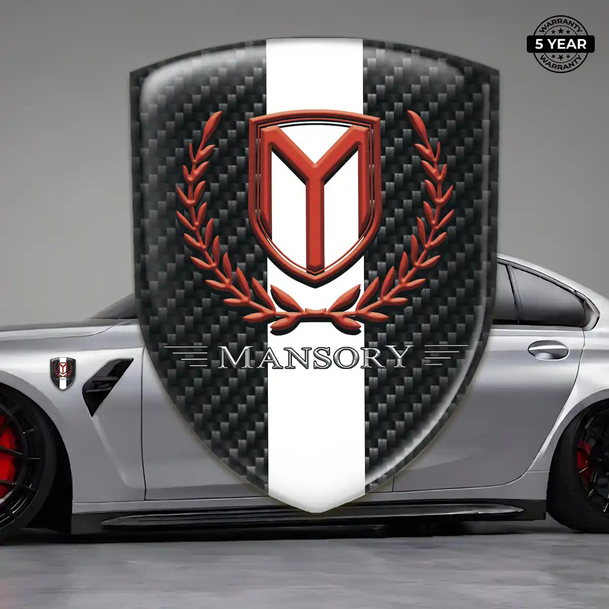 Mansory 3D Gel Sticker Premium Dome
