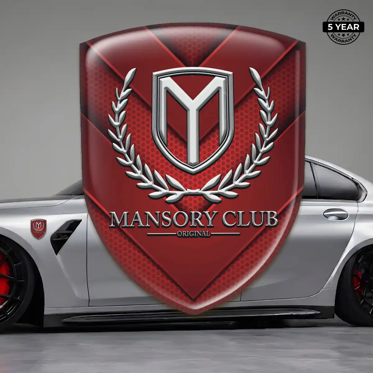 Mansory 3D Gel Sticker Prestige Line