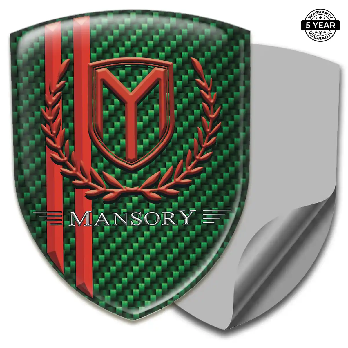 Mansory 3D Gel Sticker Refined Design