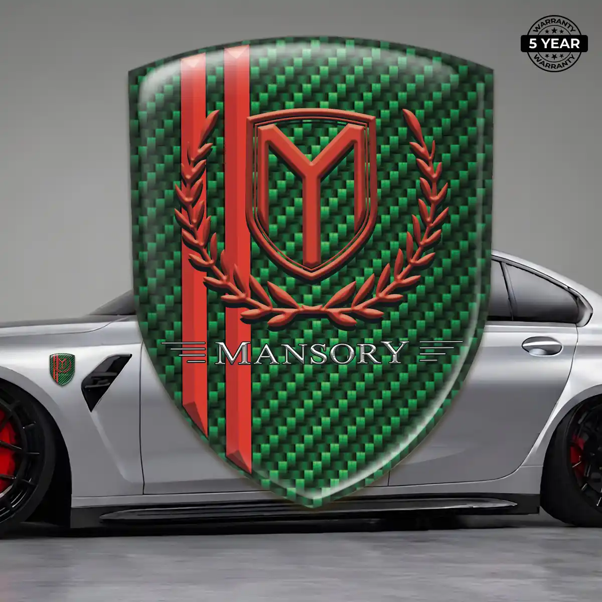 Mansory 3D Gel Sticker Refined Design