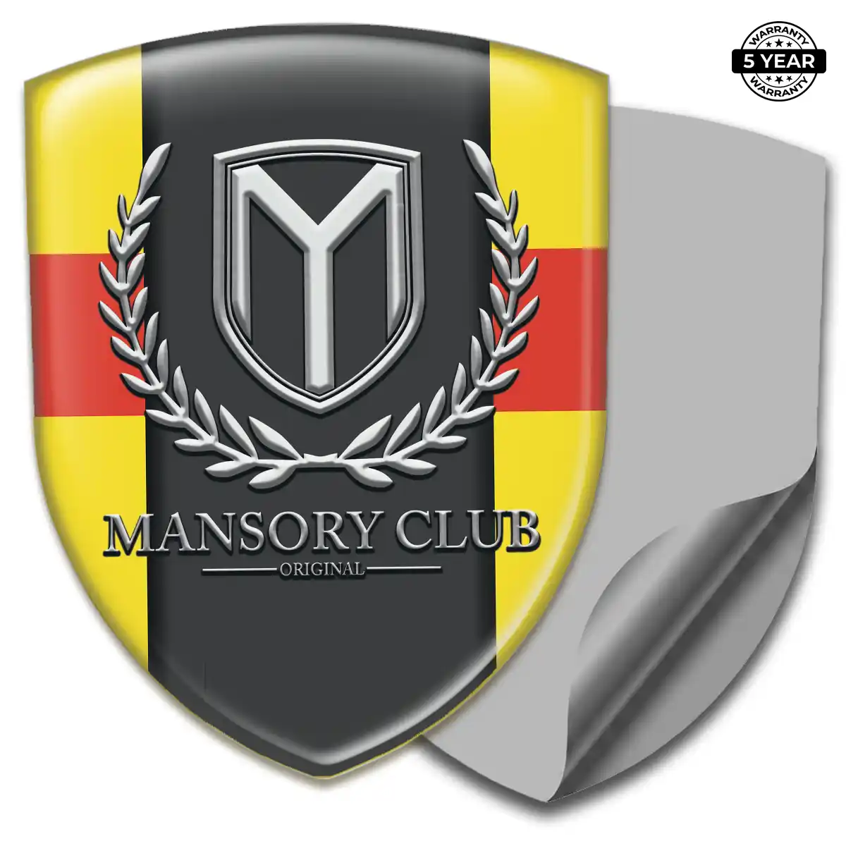 Mansory 3D Gel Sticker Resin Luxe