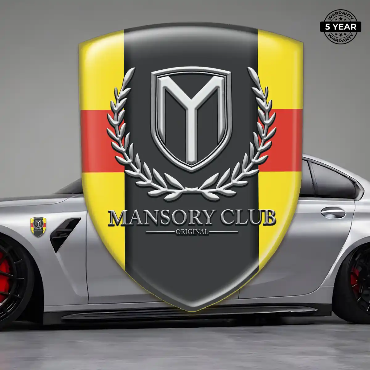 Mansory 3D Gel Sticker Resin Luxe