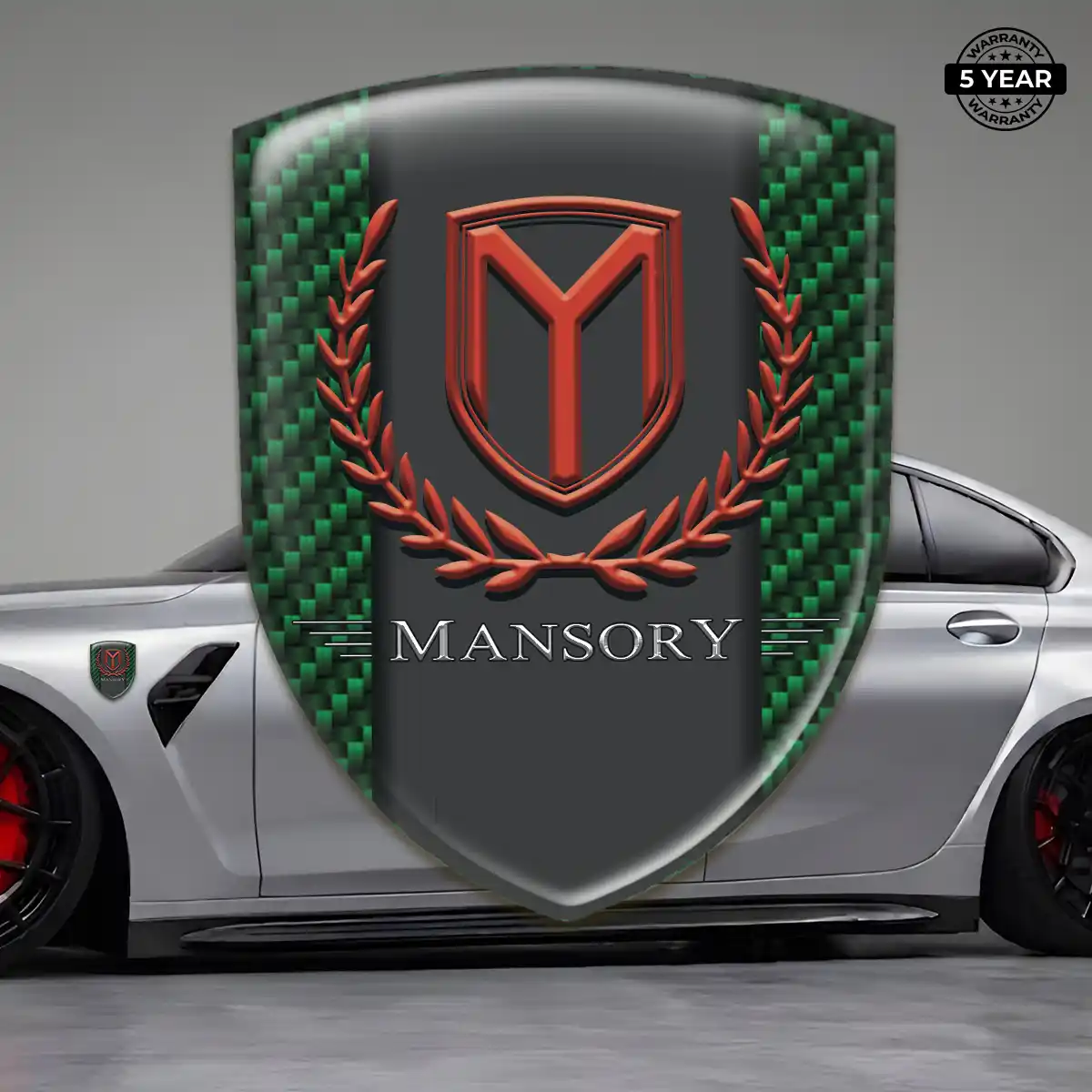 Mansory 3D Gel Sticker Signature Grade