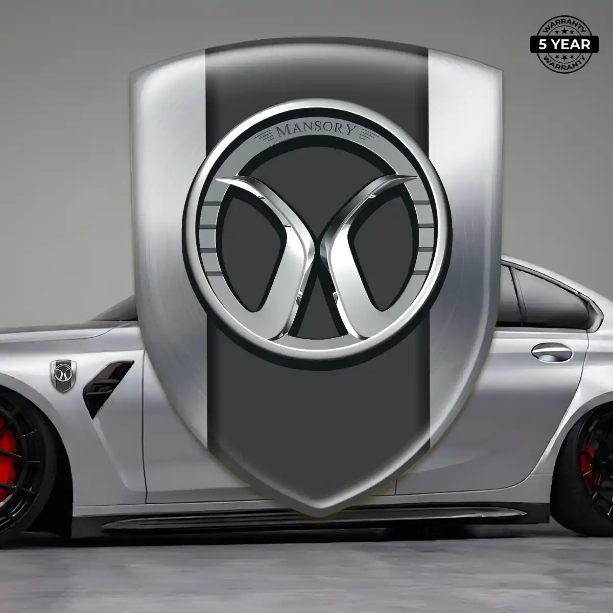 Mansory 3D Gel Sticker Sleek Style