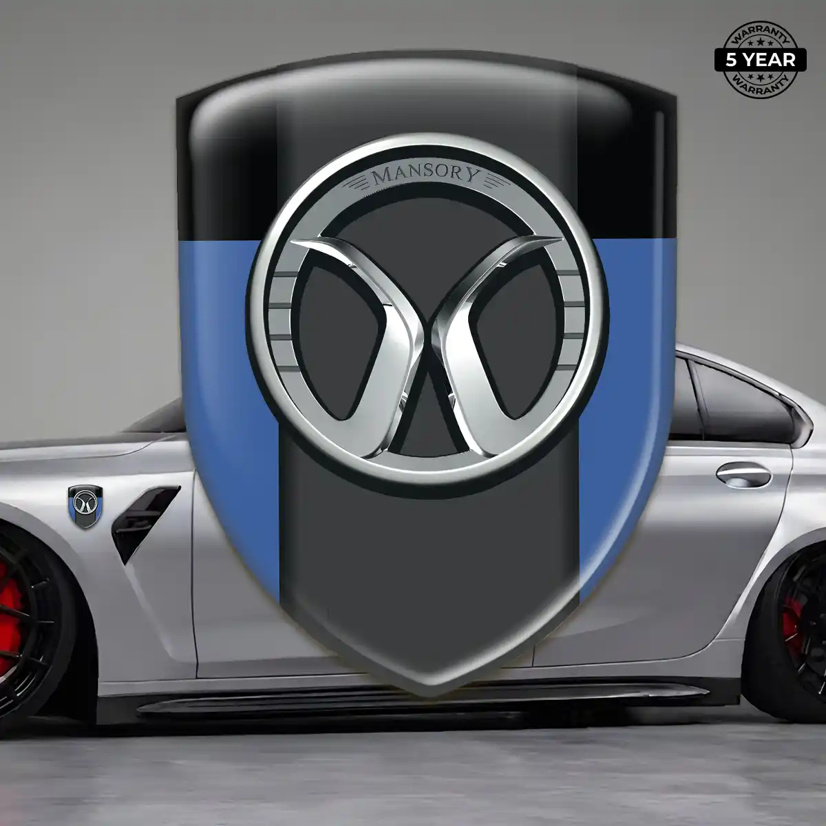 Mansory 3D Logo Sticker Deluxe Edition