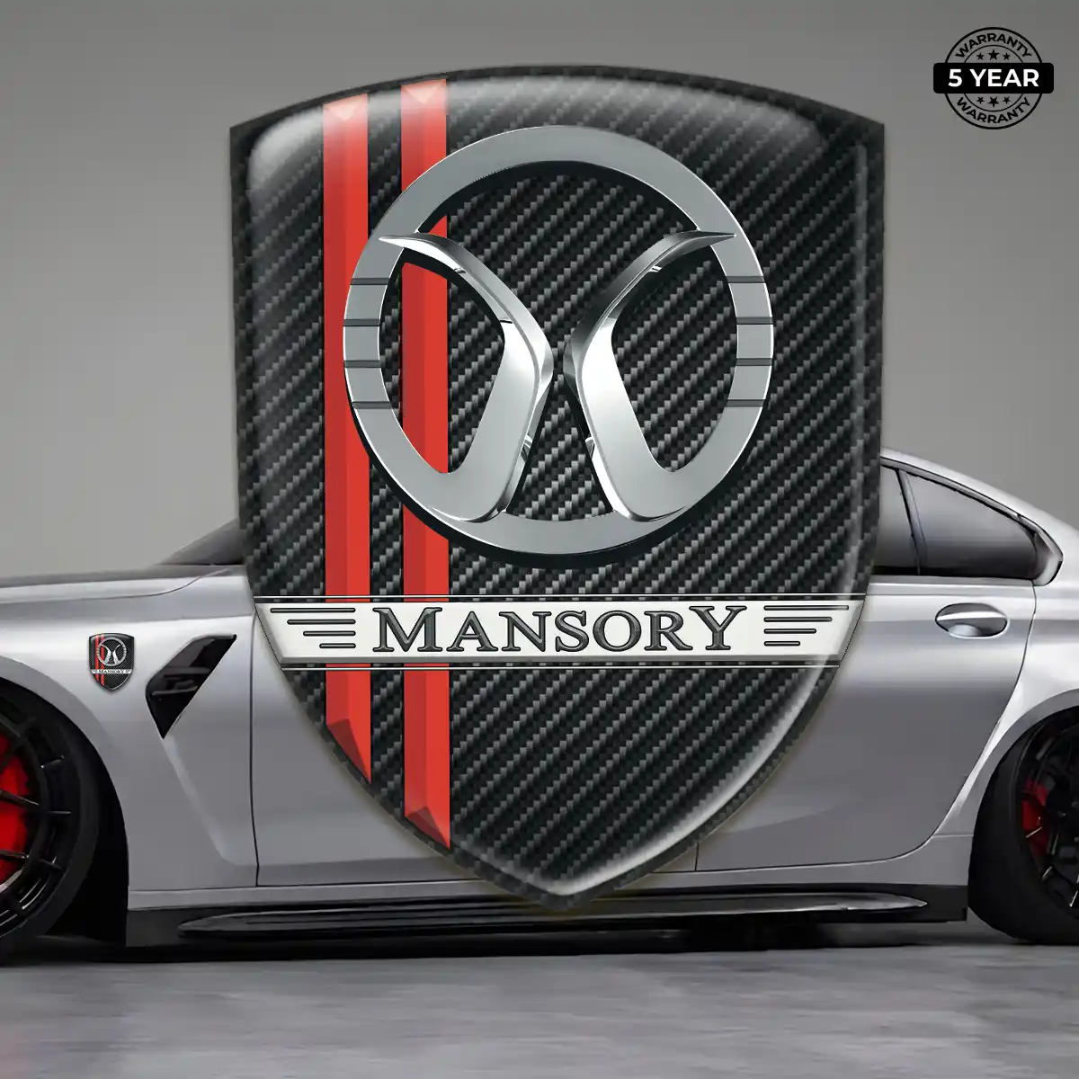 Mansory 3D Logo Sticker Exclusive Series