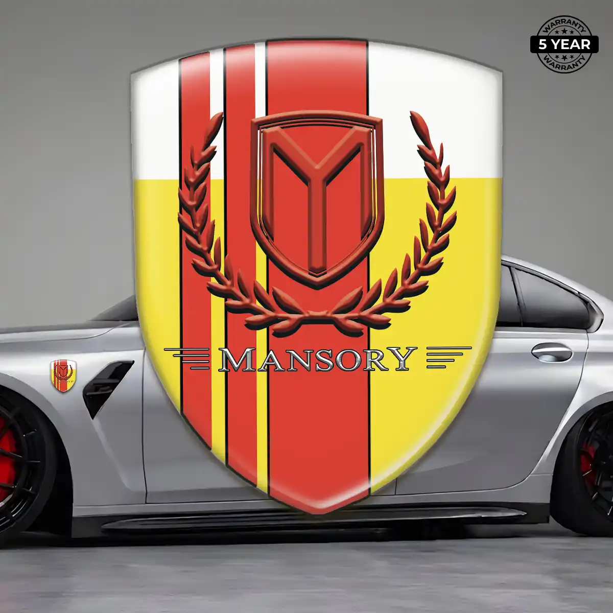 Mansory 3D Logo Sticker Opulent Line
