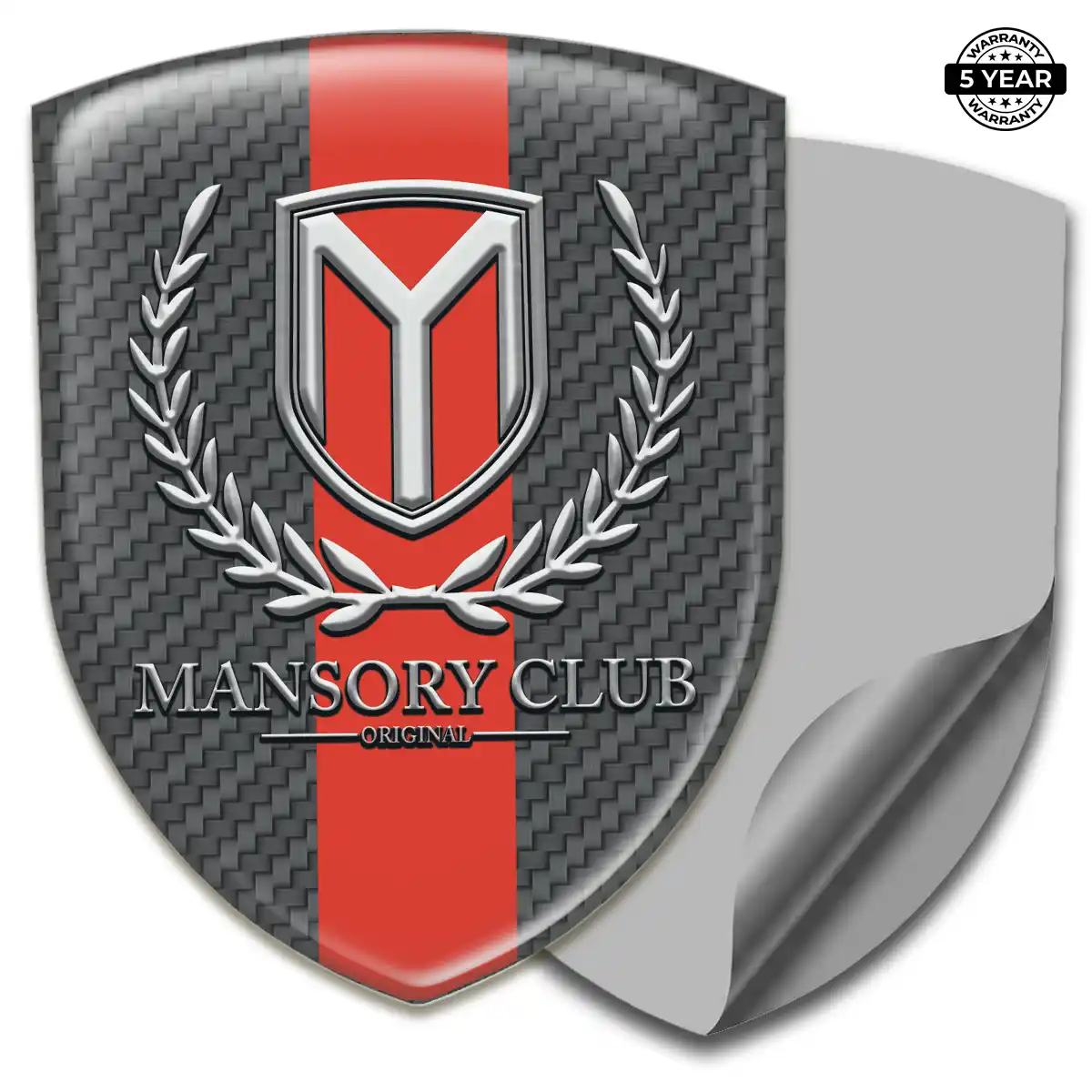 Mansory 3D Logo Sticker Prestige Line