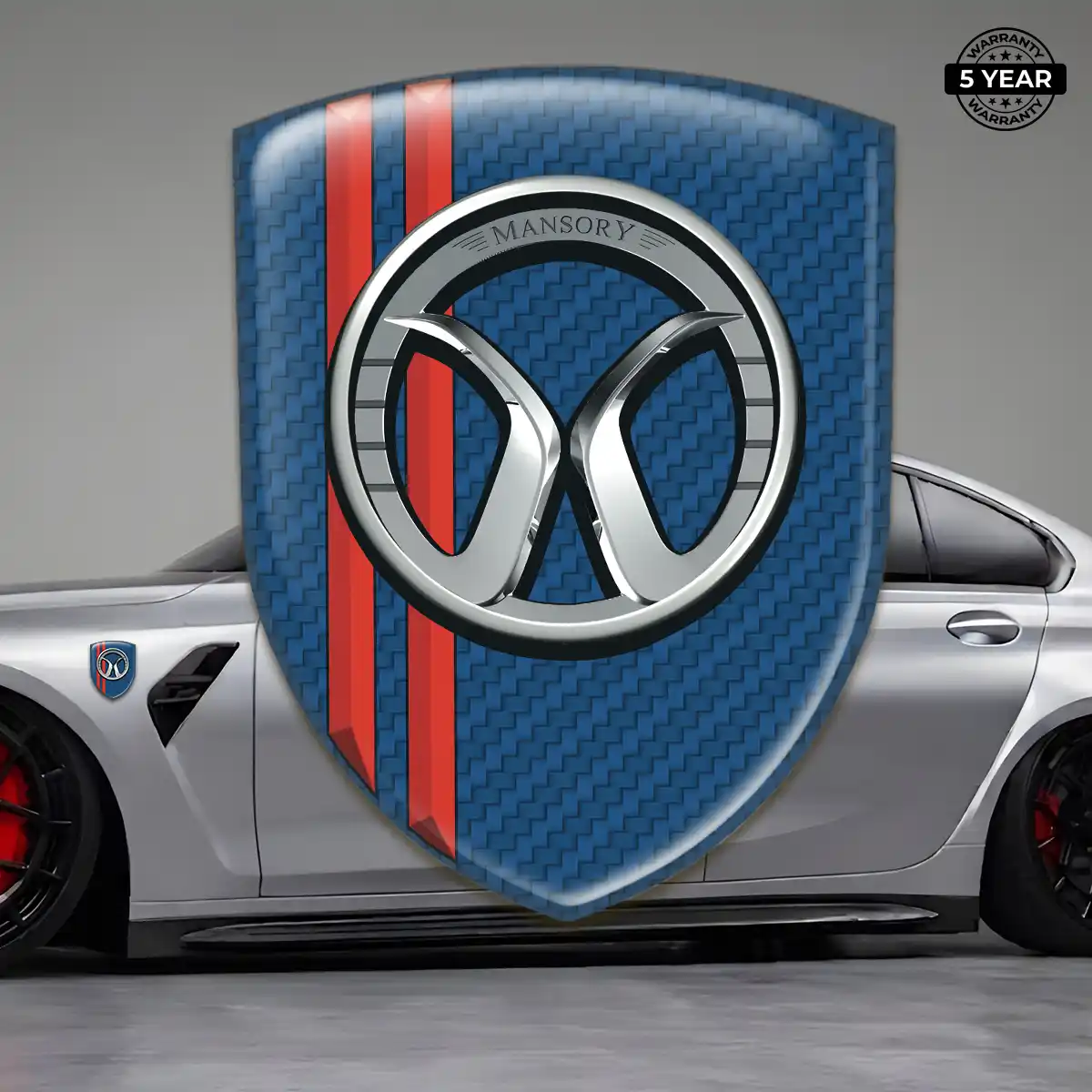 Mansory 3D Logo Sticker Refined Design