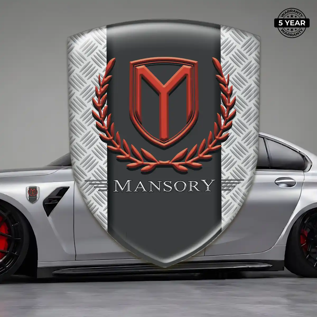 Mansory 3D Logo Sticker Signature Grade