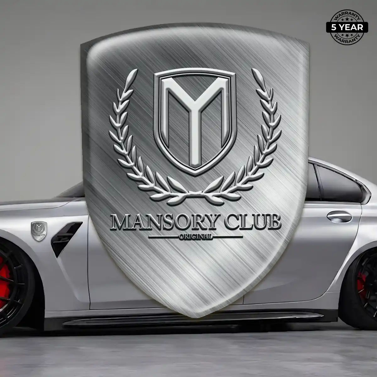 Mansory 3D Logo Sticker Superior Craft