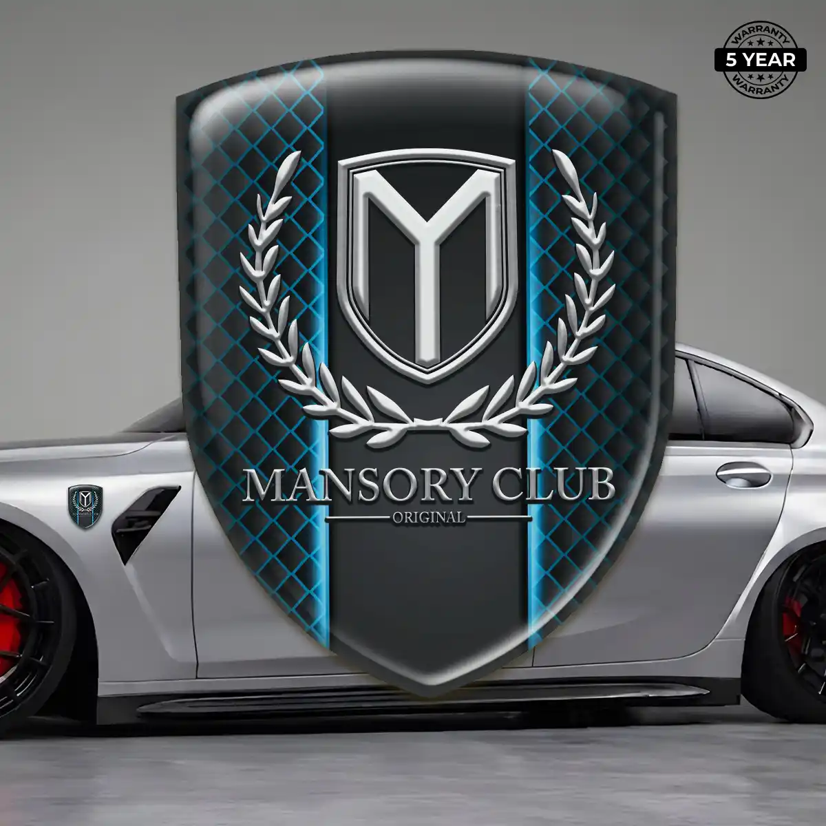 Mansory 3D Resin Sticker Elite Finish