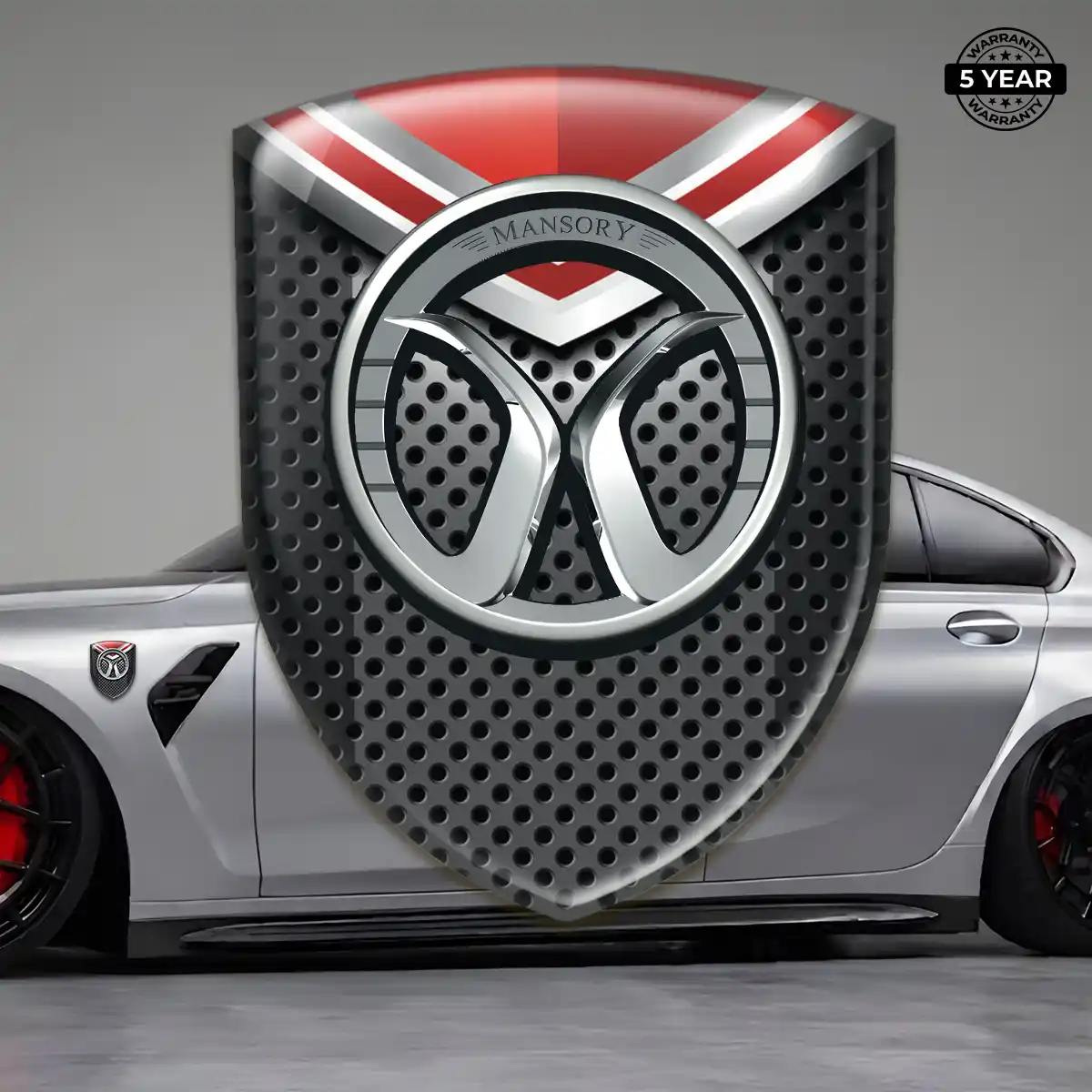 Mansory 3D Resin Sticker Interior Luxe